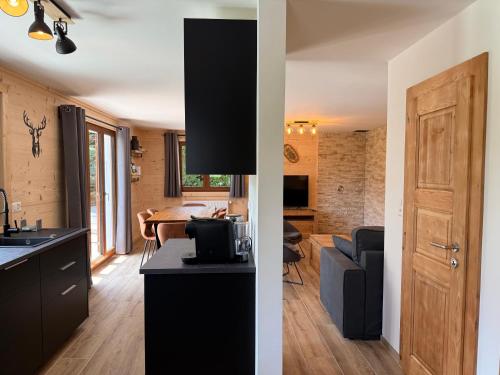 Konyha, Chalet cosy au pied des Portes du Soleil in Val D'Illiez
