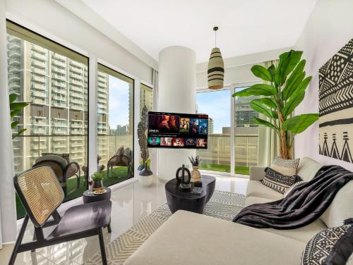 Cozy Luxury One Bedroom Sea View on Private Beach and Infinity Pool, Dubaï (photo 6)