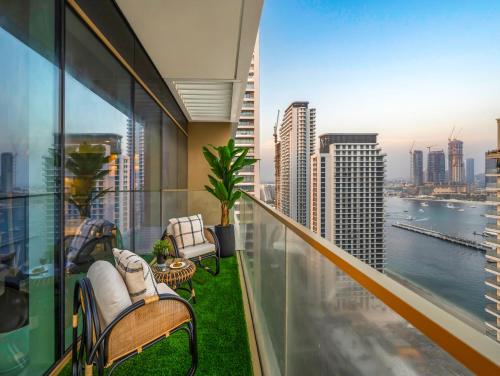Cozy Luxury One Bedroom Sea View on Private Beach and Infinity Pool, Dubaï (photo 9)