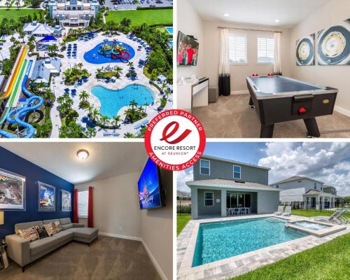 Grand Home by Rentyl with Media Room, Air Hockey and Water Park Access - 7443M in Orlando, USA