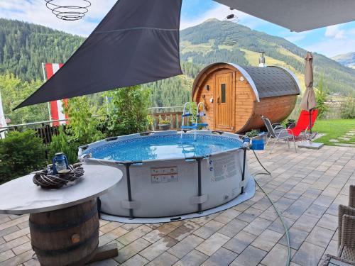 Sauna, Landhaus Oberzinnegg in Vorderglemm