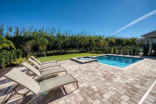 Lovely Home by Rentyl Near Disney with Private Pool, Air Hockey Table & Resort Amenities - 7467M in Orlando, USA