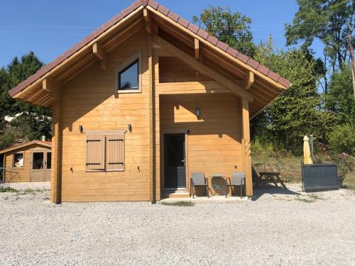 Buitenkant, Forest Jura Lodge - Chalet de la Vache in Alieze