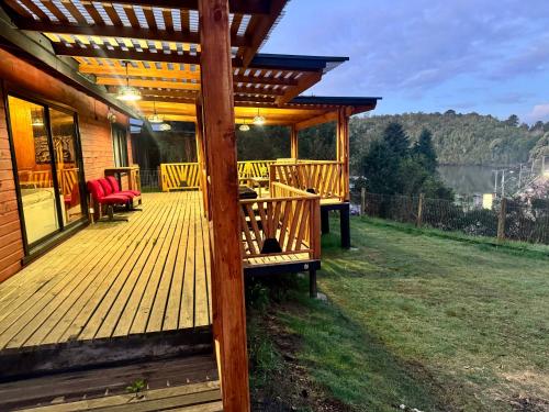 Casa con vista al rio N2 in Cutipai