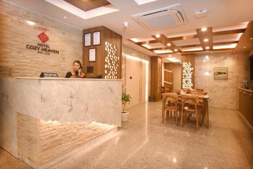 Restaurant, Hotel Cozy Heaven in Kathmandu