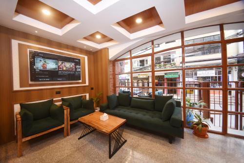 gedeelde lounge/tv-ruimte, Hotel Cozy Heaven in Kathmandu