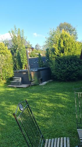 Chata Czarny Kot z jacuzzi i sauną