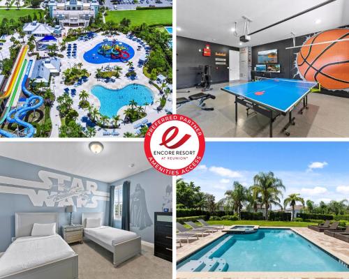Family Friendly Home With Private Pool, Game Room, Waterpark & Resort Access Near Disney At Encore Resort - 7638Wi