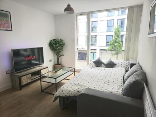 Modern 2 Bed 2 Bath Apartment City Centre, Manchester (fotografie 8)