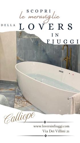 Pezsgőfürdő, Suite Calliope By Lovers In Fiuggi in Fiuggi