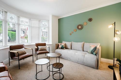 Hilton House - stylish 4-bed with parking, Manchester (fotografie 3)
