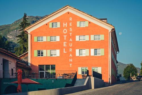 Speluca Brauerei & Genusshotel - Self-Check-in in Splügen, Schweiz