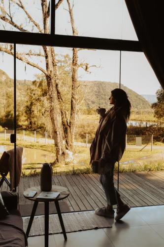 Cabana com banheira in Jardim das Fontes