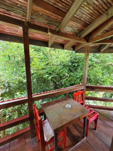 View, Tia's Bamboo Cottages Restaurant, Bar & Sulphur Spa in Saint George