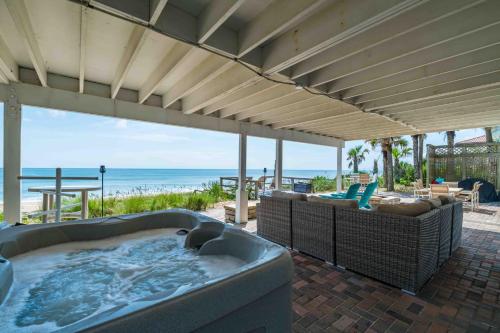 Gone Coastal - Oceanfront Home with a Hotub image
