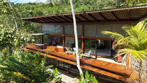 Bejárat, Mirante do Leo - Casa com Piscina Aquecida e Loft Exclusivo com Vista para o Mar in Praia do Puruba