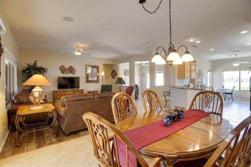 Near Golf Inviting Surprise Home with Covered Patio in Sun City