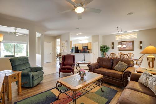 Near Golf Inviting Surprise Home with Covered Patio in Sun City