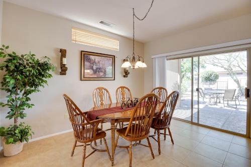 Near Golf Inviting Surprise Home with Covered Patio in Sun City