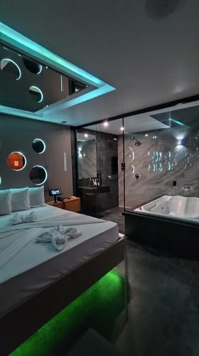1 double bed
