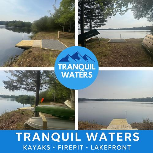Tranquil Waters Kayaks Firepit Lakefront