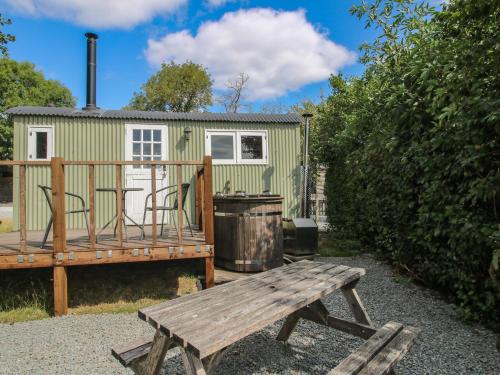 Viesnīcas āriene, Aston - Shepherd Hut in Hopesay