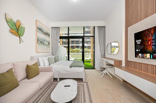 Sophisticated Brand New Vibrant Studio l Meydan l Huge Balcony, Dubai (foto 5)