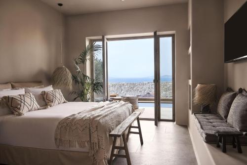 Suite, meerblick, privatpool