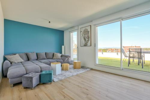 Stunning 2BR Flat with Terrace and private parking, Strasbourg