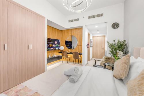 Fully Furnished Studio with Scenic Views, Dubaj