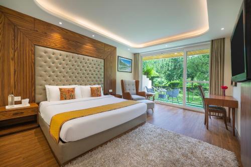 View, Snow Valley Resorts and Spa (A Centrally Heated Mountain Side Resorts) in Manali