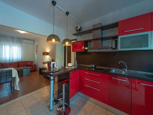 廚房, Villa in Ugljane with private pool in 斯普利特-蘇珀塔爾