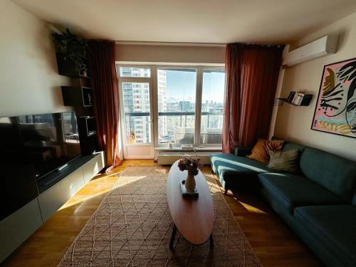 1BR with best view of the city in Tīnūži