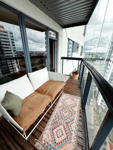 1BR with best view of the city in Tīnūži