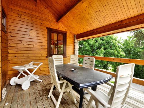 Terraza/balcón, Elegant Villa with Sauna in Durbuy