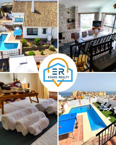 Evans Realty AL Villa & Piscina & Garaje & Playa, Fuengirola