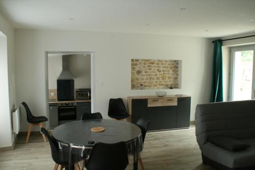 Közös társalgó / TV, Gîte du Four Banal (Gite du Four Banal) in St Loup Lamaire