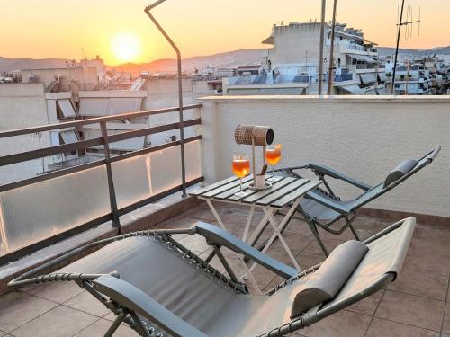 Penthouse w. Views | Starlink |Serene Authenticity 