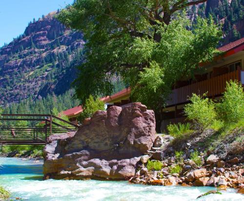 Kilátás, Hot Springs Inn in Ouray (CO)