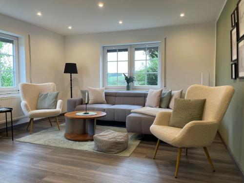 Moderne Ferienwohnung ab März 2026 mit Saunabereich (Moderne Ferienwohnung ab Marz 2026 mit Saunabereich) in Buchet