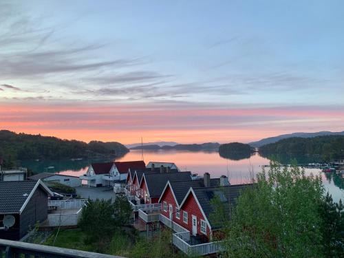 주변 환경, Exclusive fjordside villa with swimming pool, sauna, jacuzzi and boat hire in 하우게순 시티 센터