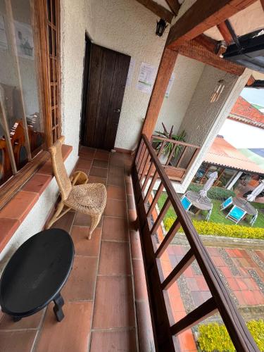 شرفة/ تراس, Blau Hotel&Café (Blau Hotel&Cafe) in Sopo