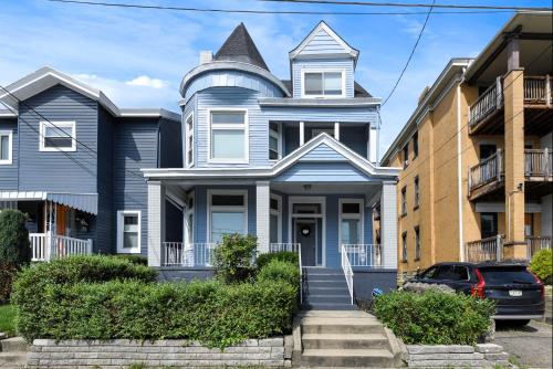 A szálláshely kívülről, The Frick Room on Beatty near Pittsburgh Állatkert és PPG Akvárium