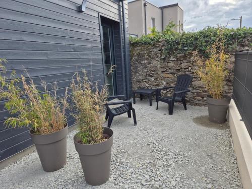 Chambre indépendante avec terrasse extérieure proche aéroport et Nantes centre - Chambre d'hôtes - Bouguenais