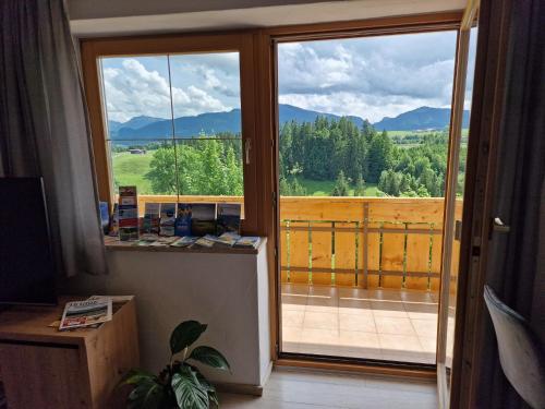 Balkons/terase, Ferienhof Weitblick in Maria Rain