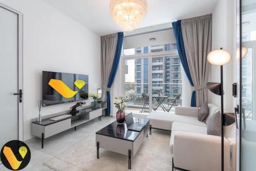 Vogue Stylish One Bedroom Apartment With Balcony And Full Amenities in Al Furjan Dubai Next to Metro Station, Dubaj (fotografie 2)