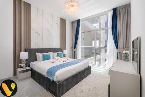 Vogue Stylish One Bedroom Apartment With Balcony And Full Amenities in Al Furjan Dubai Next to Metro Station, Dubaj (fotografie 4)
