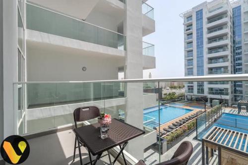 Vogue Stylish One Bedroom Apartment With Balcony And Full Amenities in Al Furjan Dubai Next to Metro Station, Dubaj (fotografie 8)