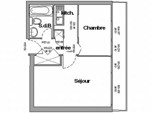 Appartement Chamrousse 2 pièces 4 personnes - FR-1-340-14 - image 11