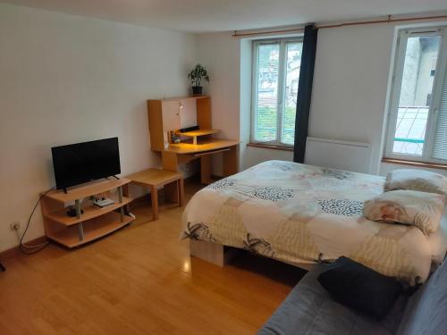 Studio calme plein centre - Location saisonnière - Saint-Claude